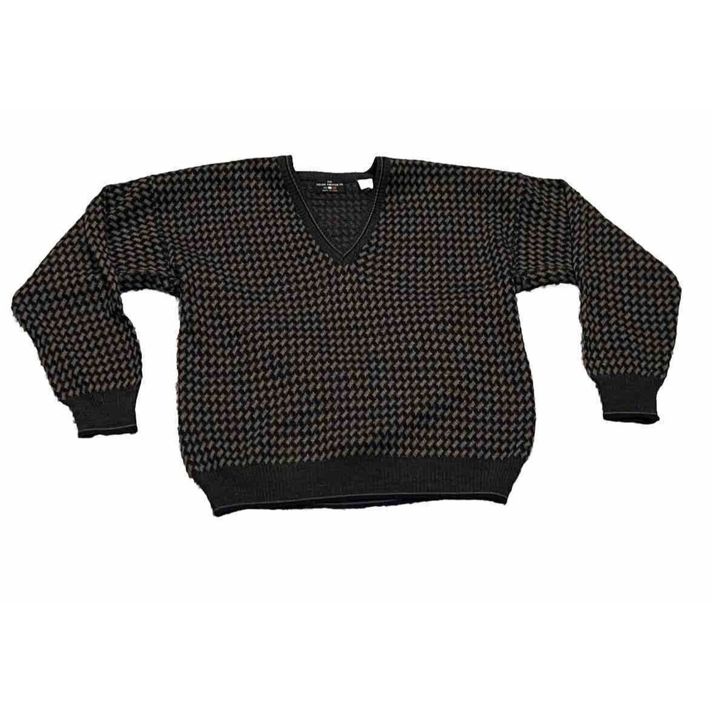Vintage The Italian Sweater Co Wool Sweater XL Pull Over Winter